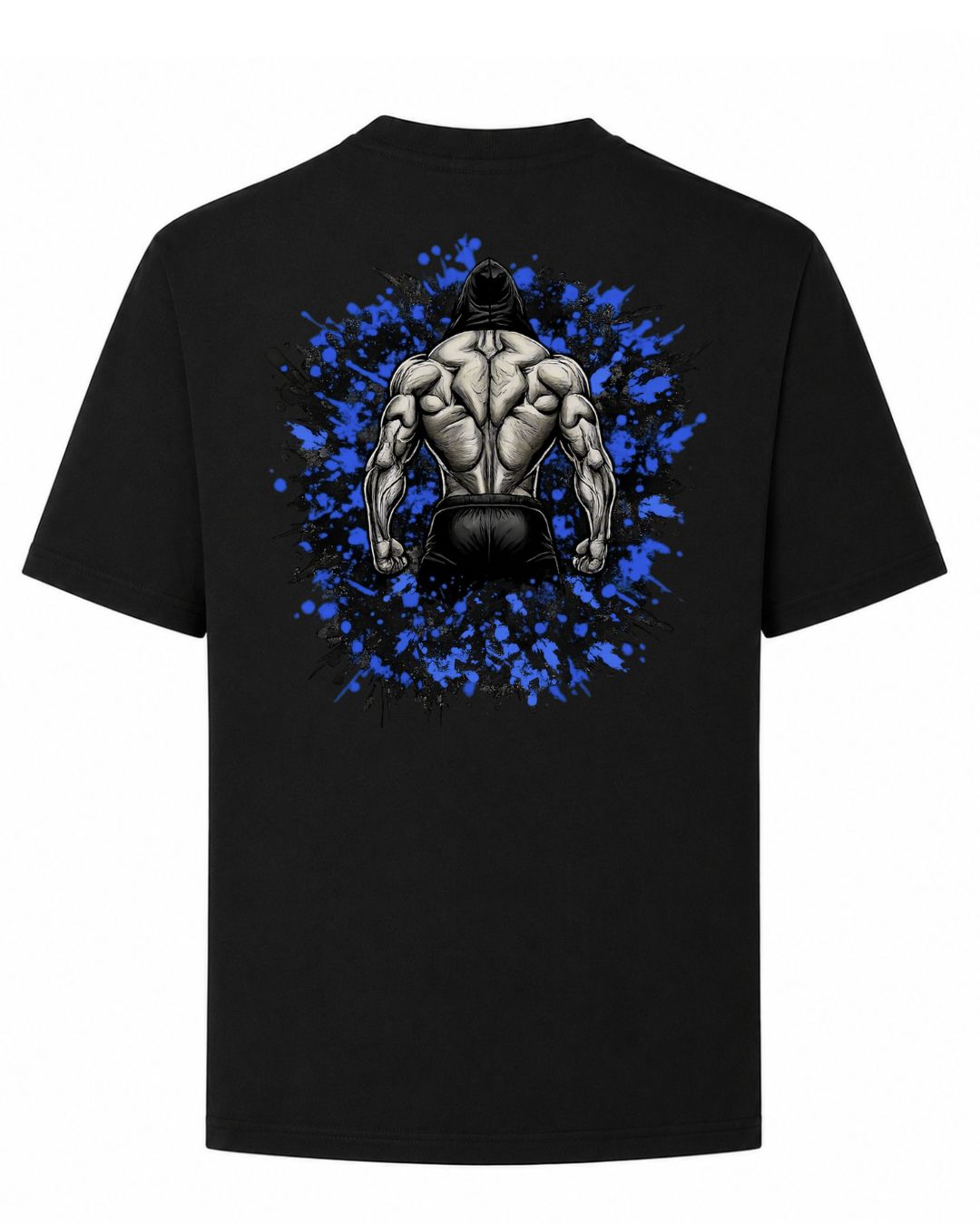 BD WEAR Titan Iron Back oversized T-shirt featuring a bold iron graphic on the back, in a relaxed fit and comfortable fabric.