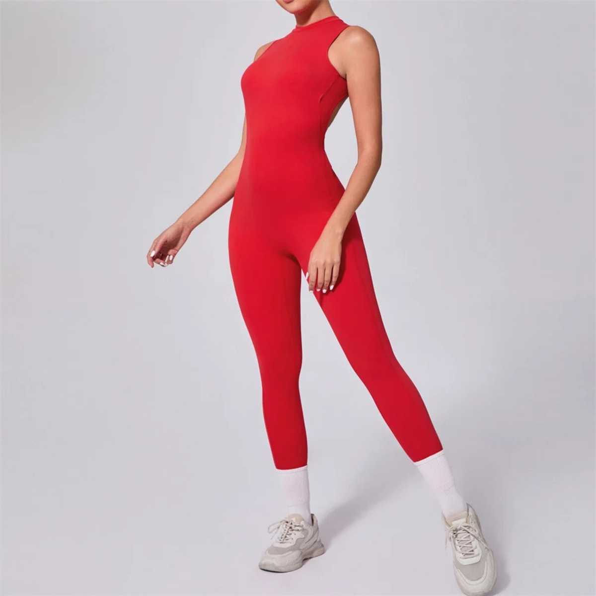 Alluring Backless Jumpsuit - BD WEAR
