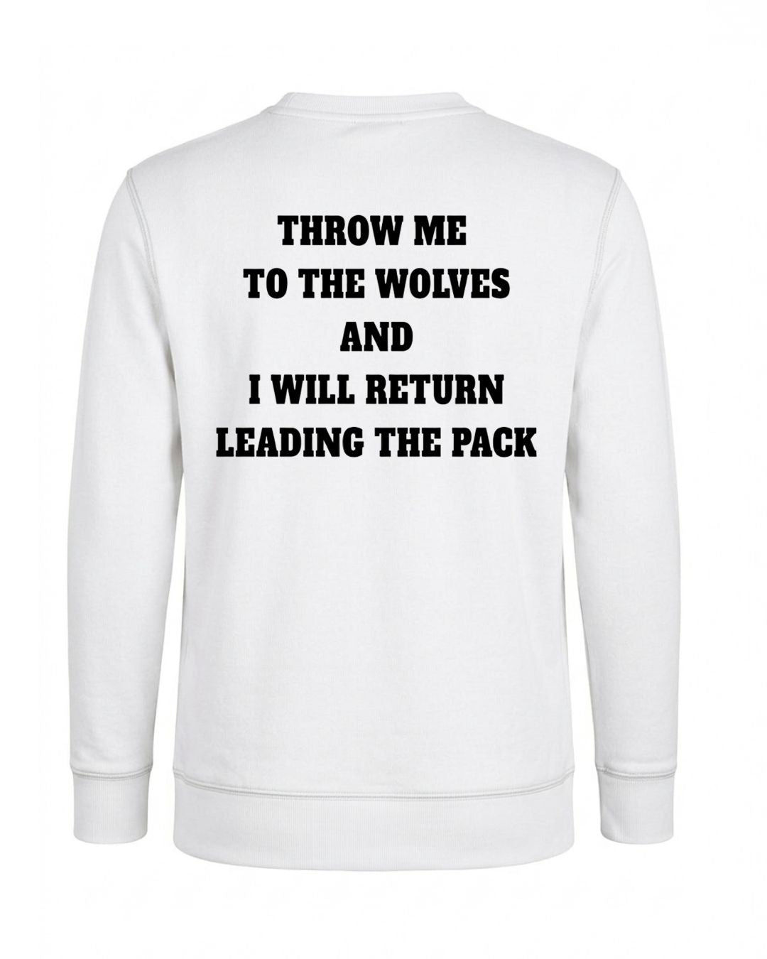 Black Titan Pack Leader Crewneck by BD WEAR featuring a comfortable fit and bold graphic design.