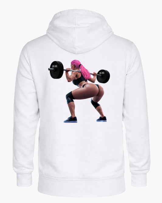 Titan Aesthetic Squat Hoodie by BD WEAR featuring a comfortable fit, stylish design, and soft fabric in a casual athletic style.