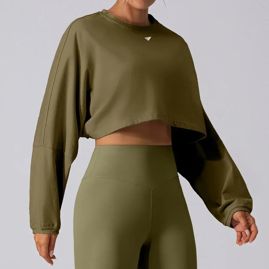 Oversized Crop T-Shirt - BD WEAR