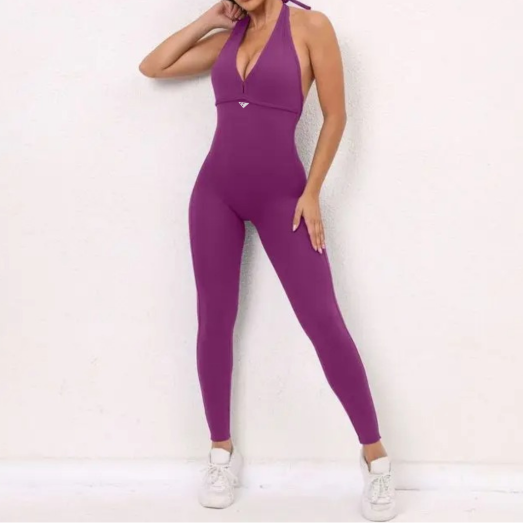 Seraphine Halter Jumpsuit - BD WEAR