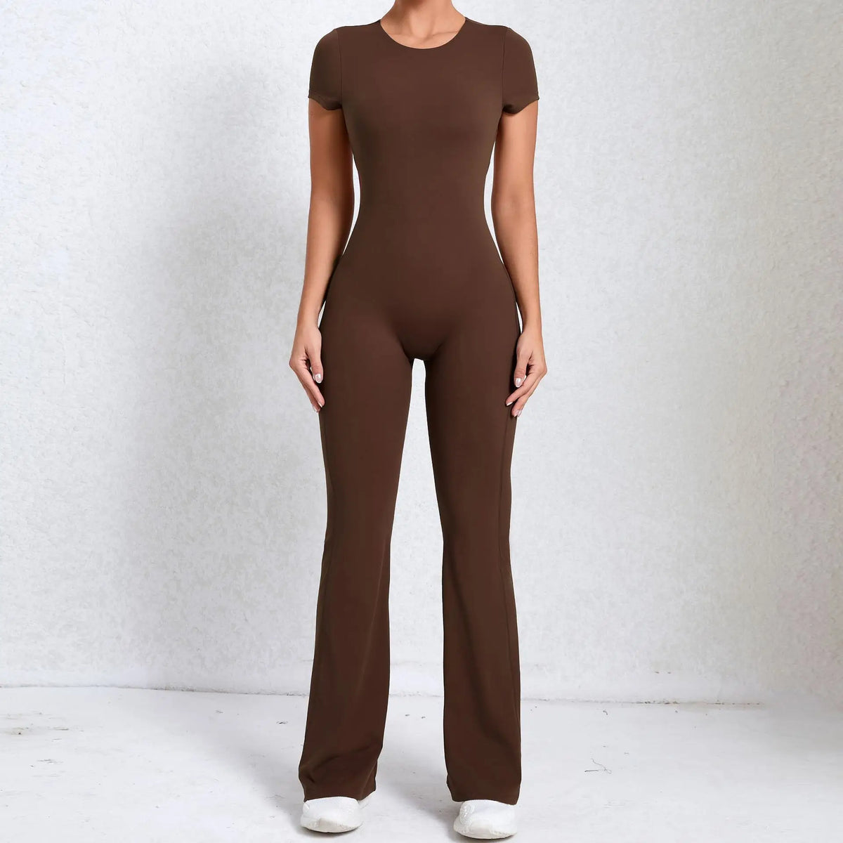 Callista Backless Flared Jumpsuit - BD WEAR