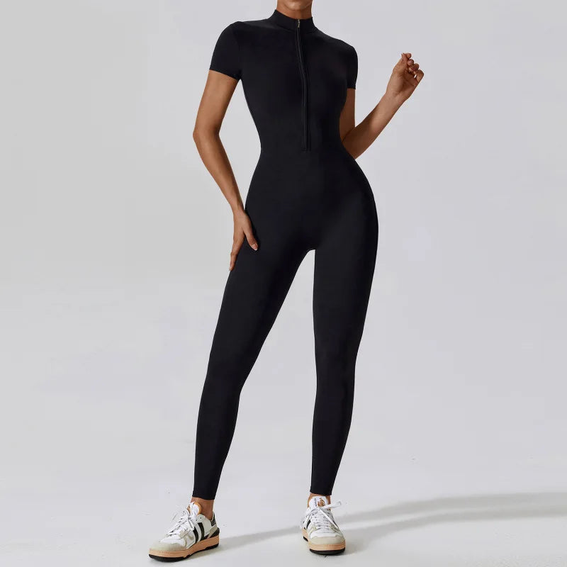 Regal Short Sleeve Jumpsuit - BD WEAR