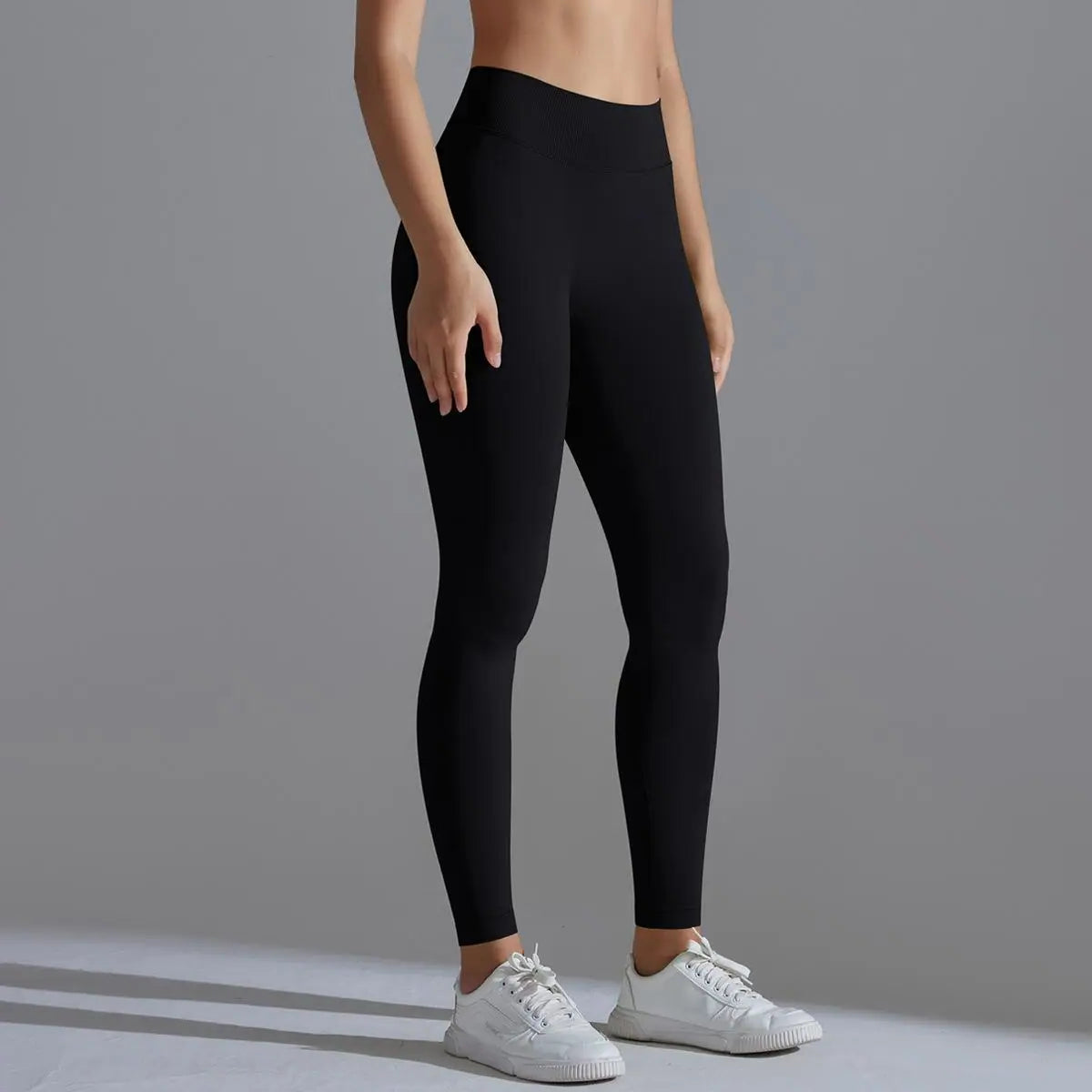 Astra Sculpt leggings by BD WEAR featuring a high-waisted fit and sleek design, shown on a model demonstrating their stretch and style.