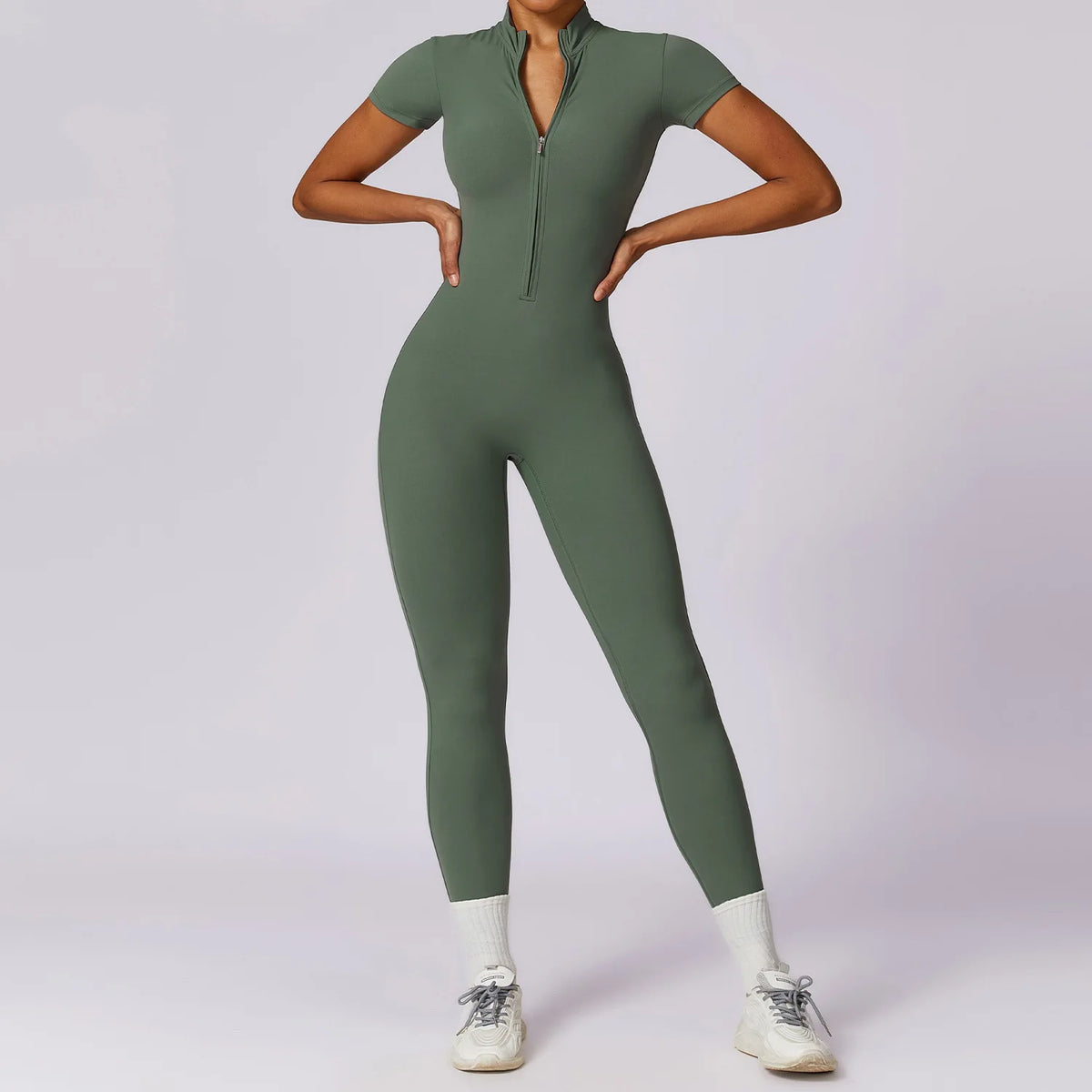 Regal Short Sleeve Jumpsuit - BD WEAR
