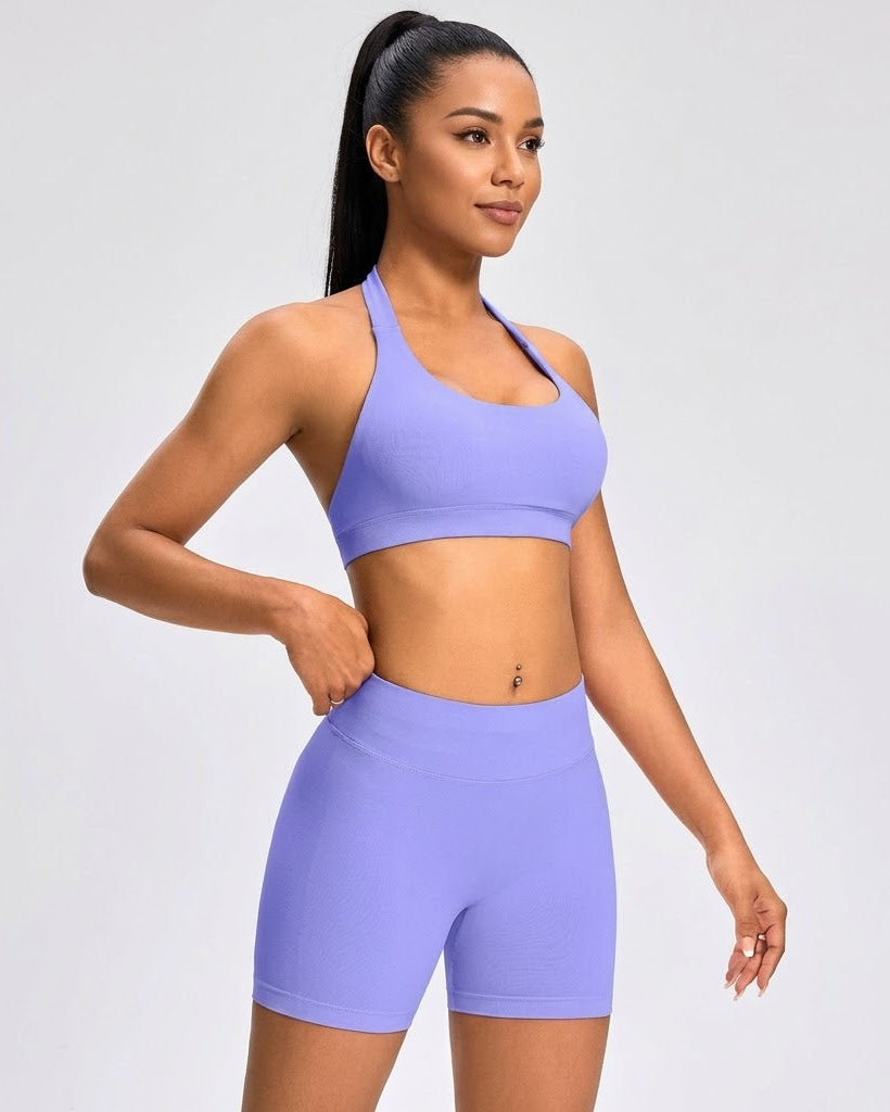 Aura Halter Shorts Set