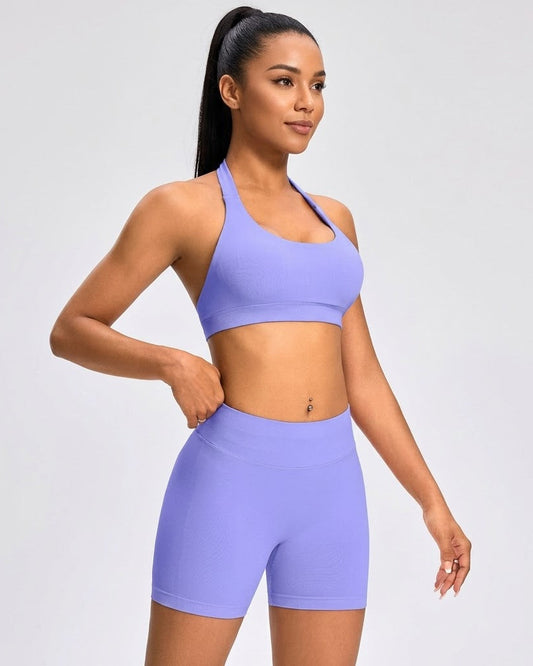 Aura Halter Shorts Set