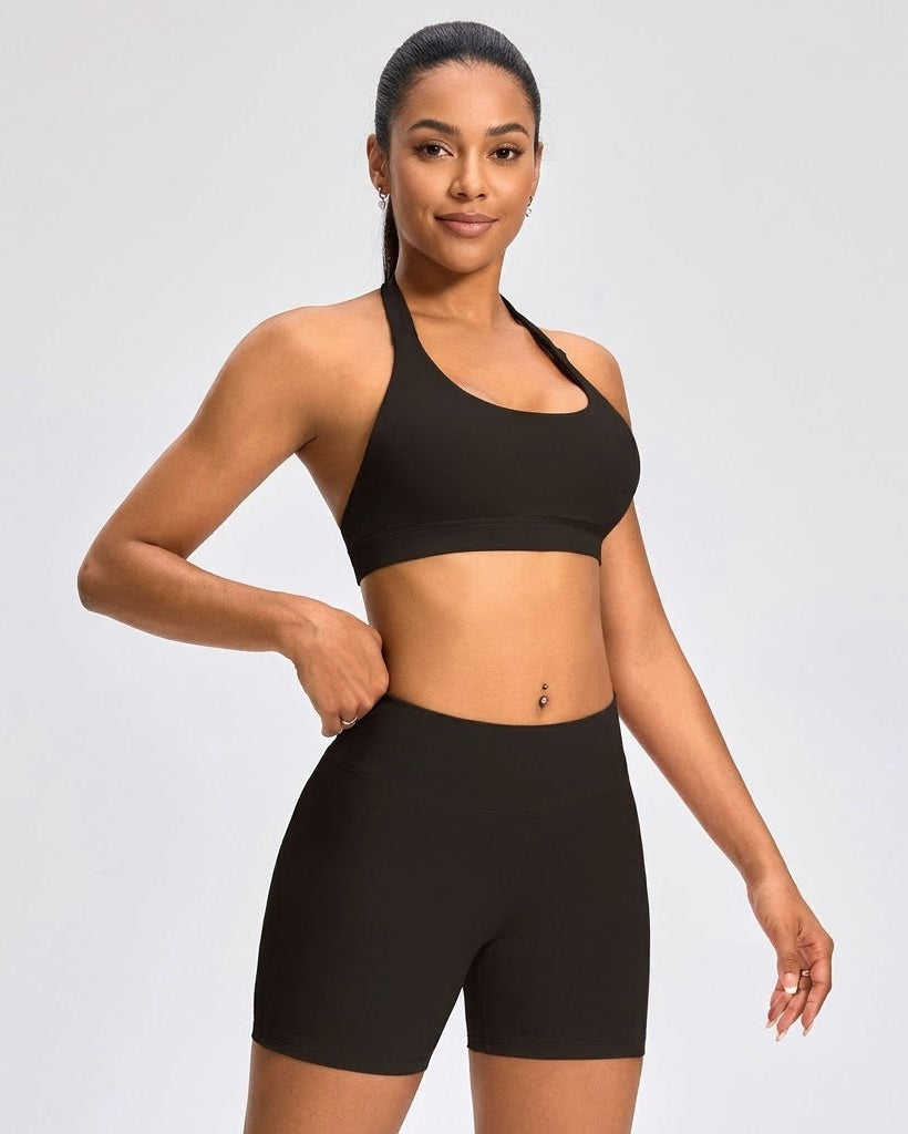 Aura Halter Shorts Set