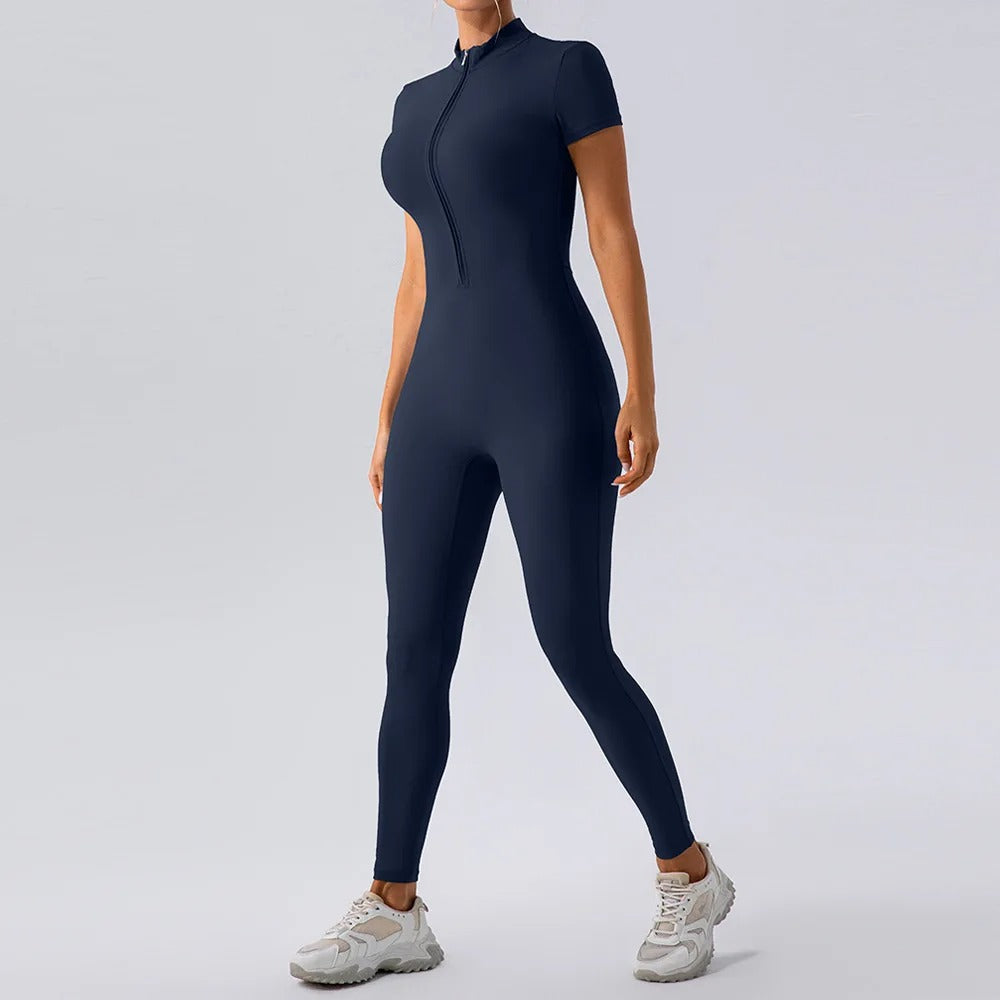 Regal Short Sleeve Jumpsuit - BD WEAR